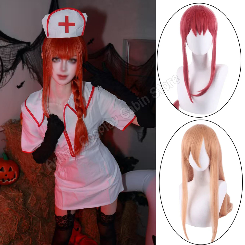 Ethnic Outfit - Halloween-Kostüme Makima Krankenschwester Cosplay Anime Power