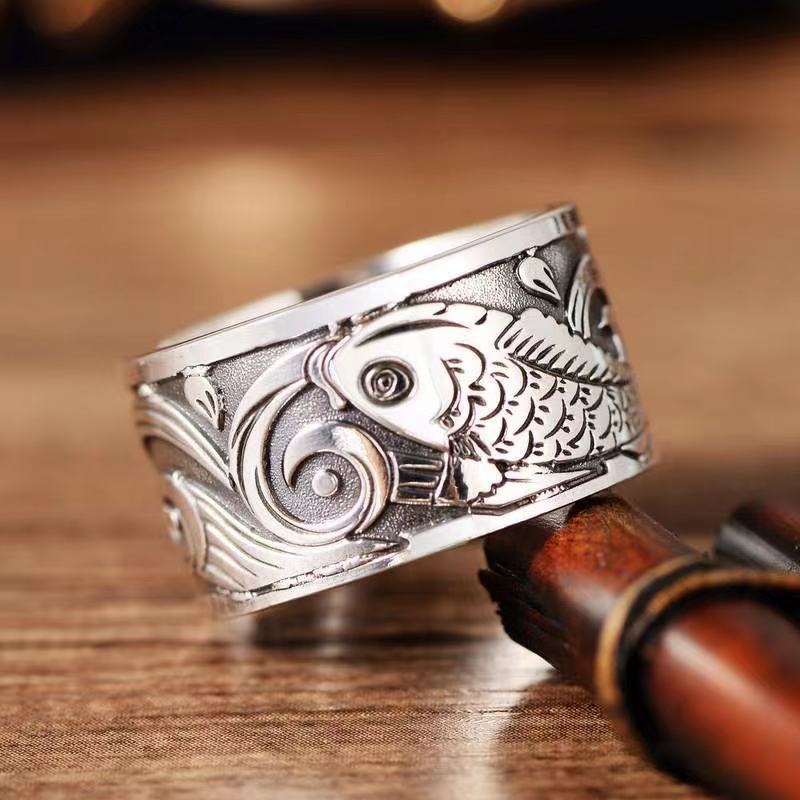 Fashion Ethnic Wear For Men - 2021 neue Original Design Koi Fisch