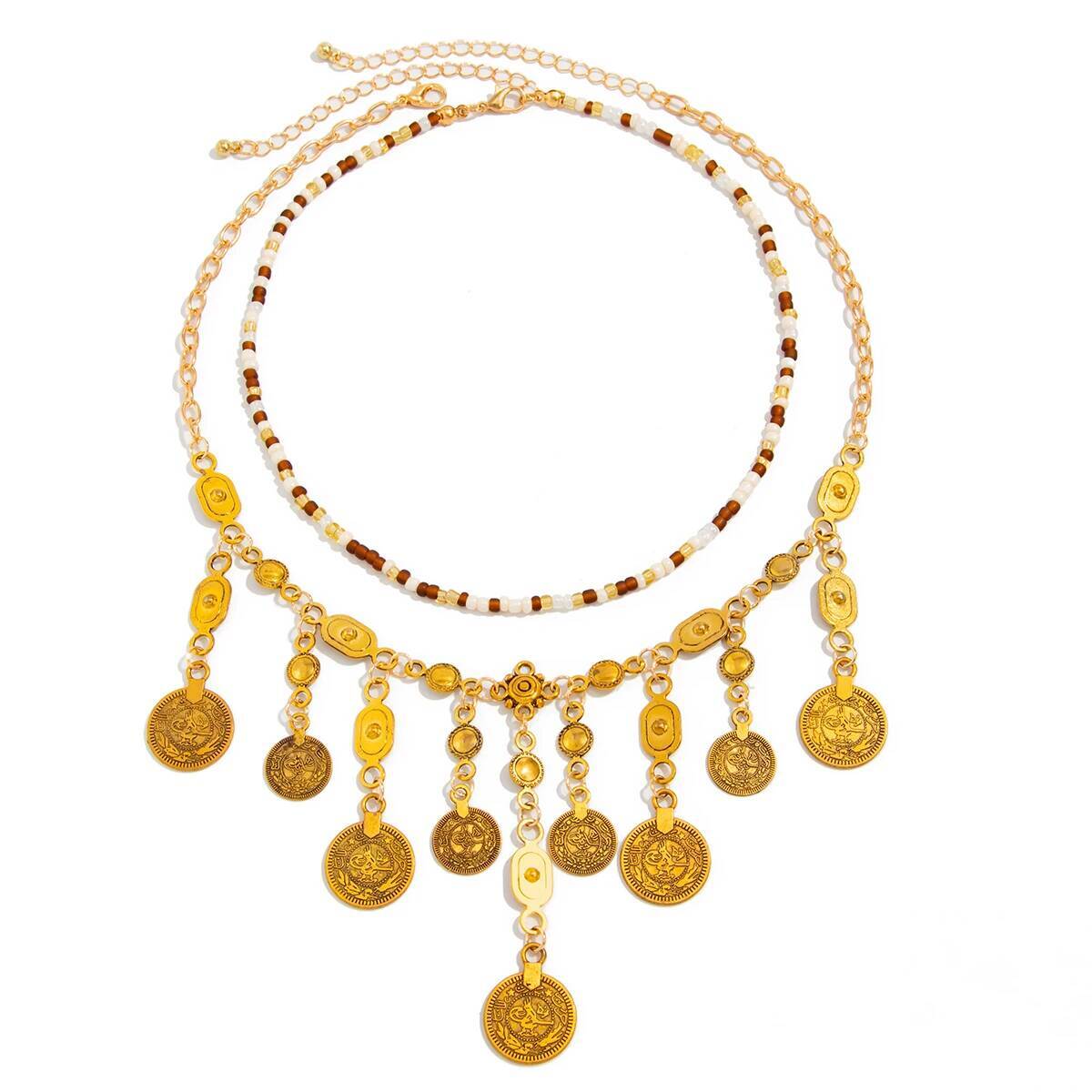 Ethnic Fashion Co In - Ingemark ​ 2 Teile/satz Vintage Münze