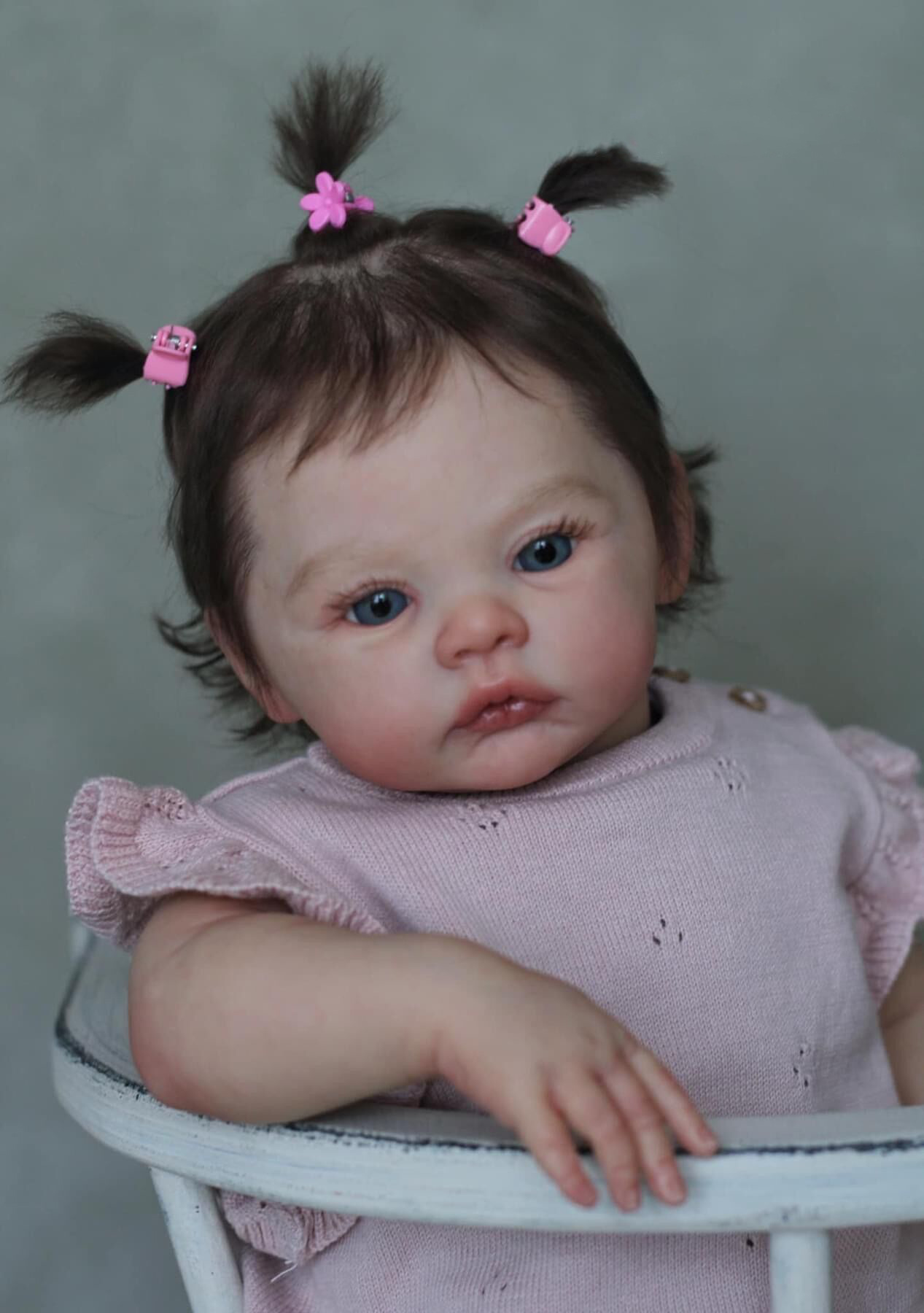 Kids Ethnic Fashion - Realistische Prinzessin-Babypuppe für Neugeborene, wiedergeboren, weiches