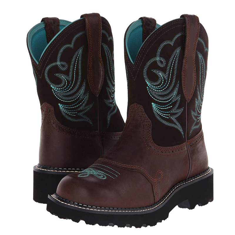 Gestickte Cowboystiefel für Mä – Ethnic Fabric Bewertung und Preis