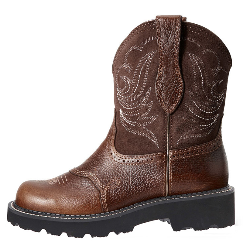 Gestickte Cowboystiefel für Mä – Ethnic Fabric Bewertung und Preis