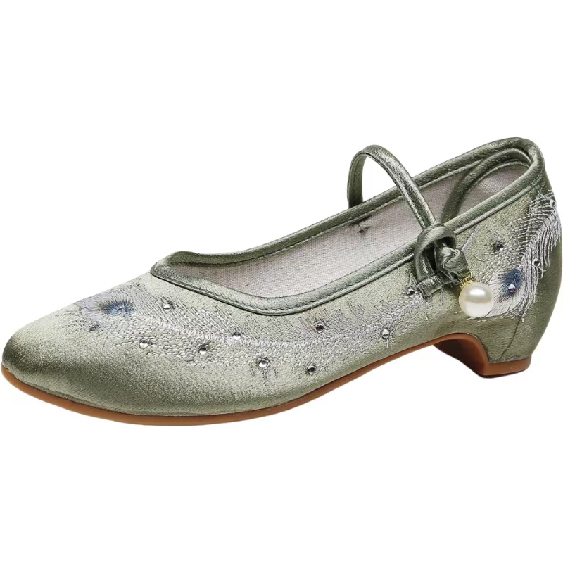 Neue Damen-Cheongsam-Schuhe mi – Ethnic Fabric Bewertung und Preis