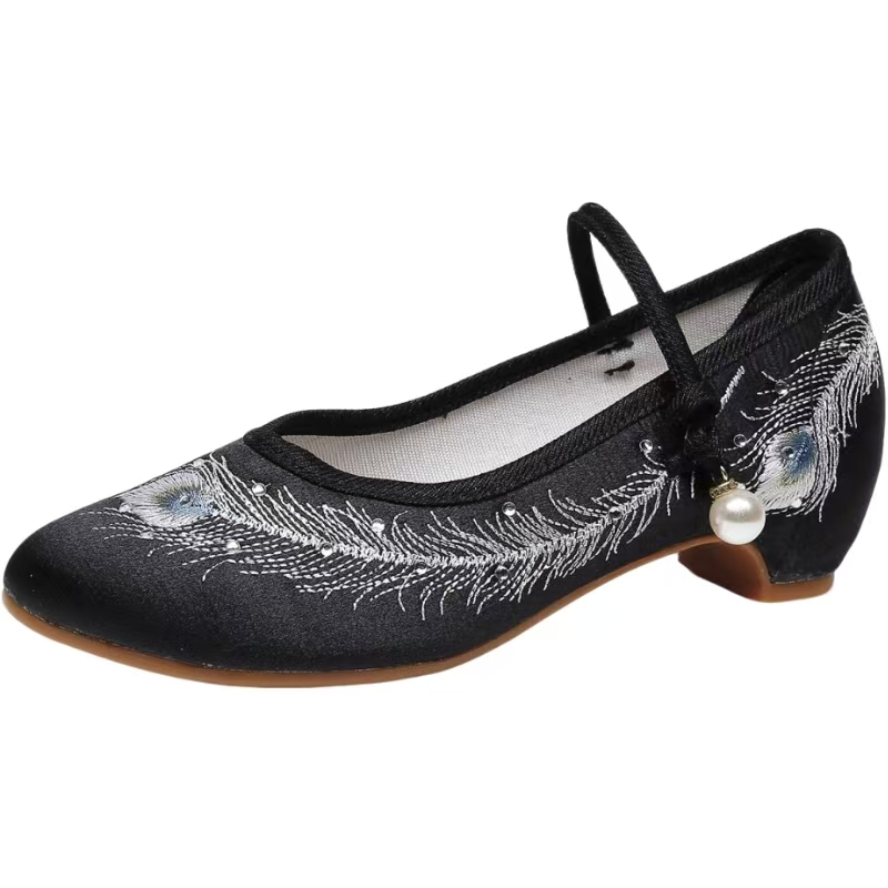 Neue Damen-Cheongsam-Schuhe mi – Ethnic Fabric Bewertung und Preis