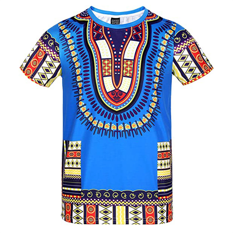 Sommer Harajuku 3D-Druck afrik – Kids Ethnic Fashion Bewertung und Preis