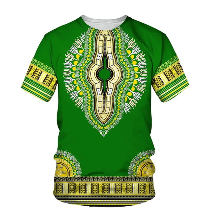 Sommer Harajuku 3D-Druck afrik – Kids Ethnic Fashion Bewertung und Preis