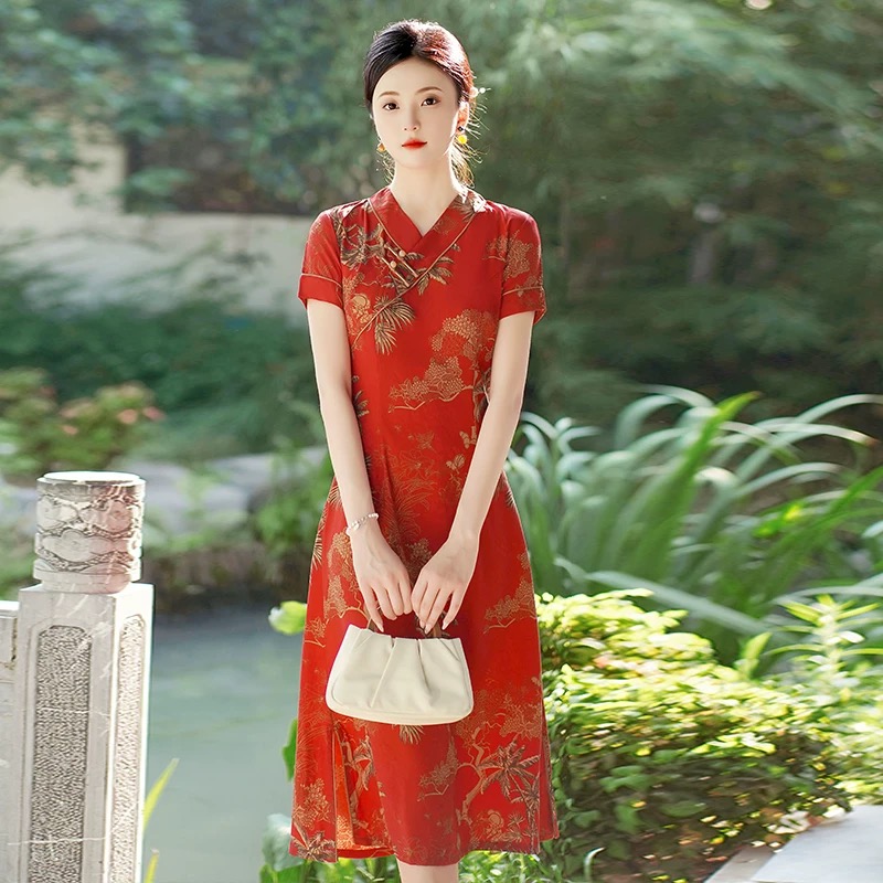 Vietnam Aodai Cheongsam Vintag – Ao Dai Vietnam Dress Bewertung und Preis