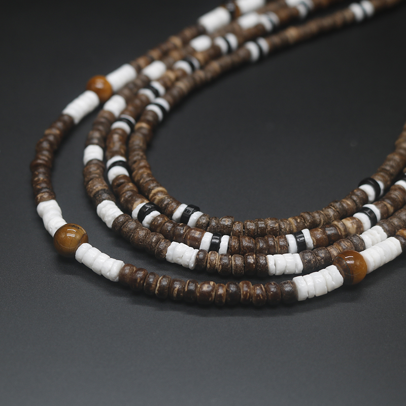 2023 Stammes Kokosnuss Perlen  – Ethnic Fashion Co In Bewertung und Preis