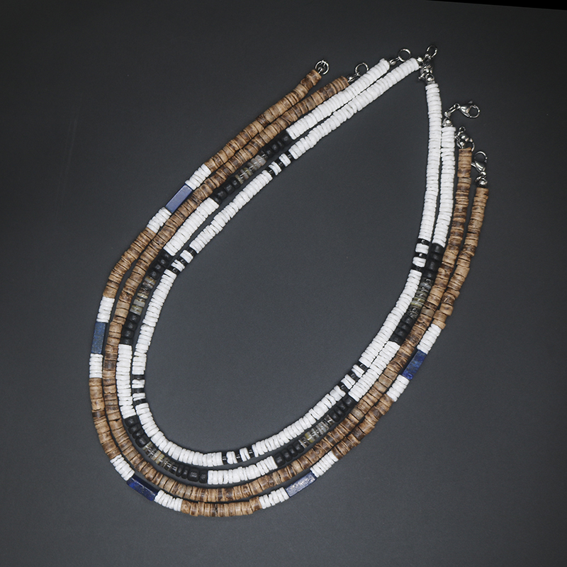 2023 Stammes Kokosnuss Perlen  – Ethnic Fashion Co In Bewertung und Preis