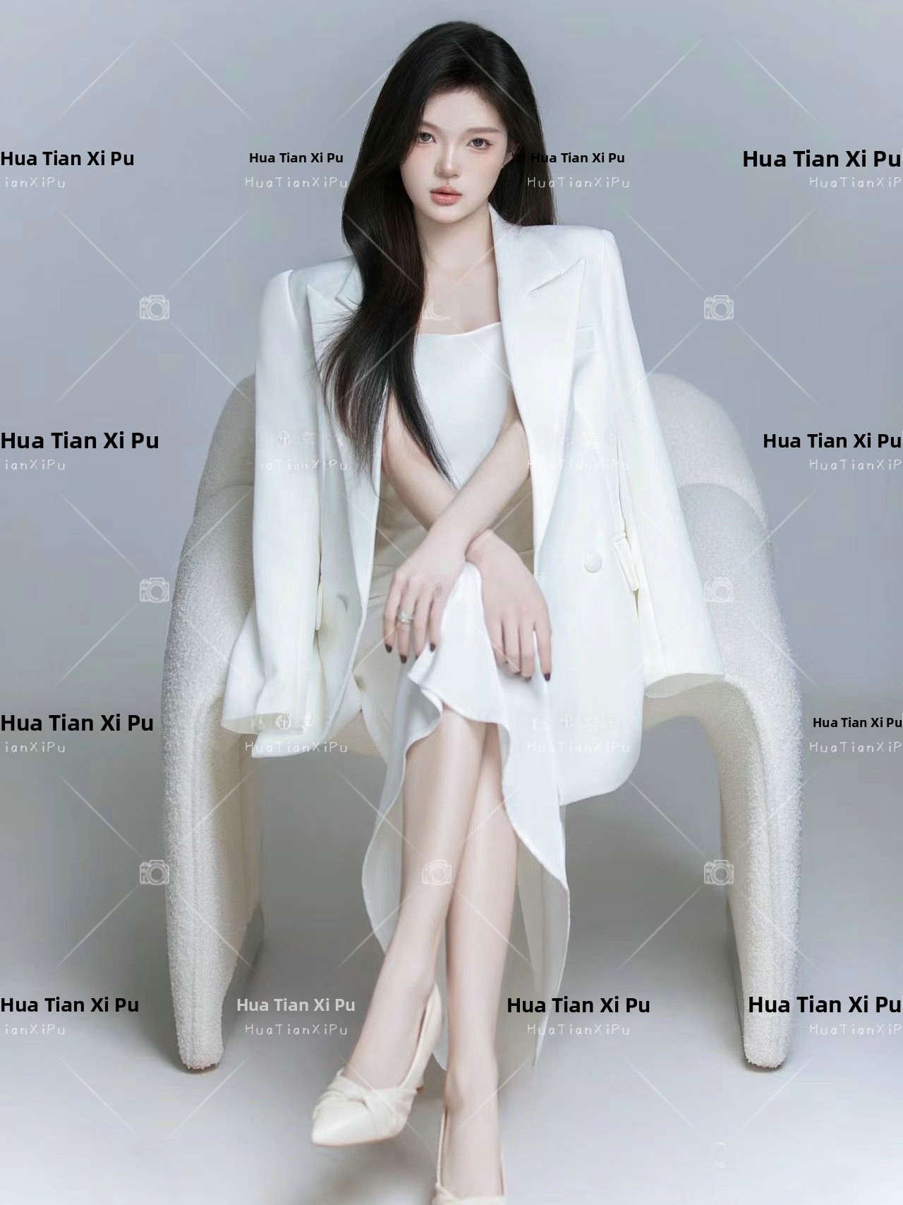 24 Studio Neues Weißes Anzug-T – Ethnic Fashion Magazine Bewertung und Preis