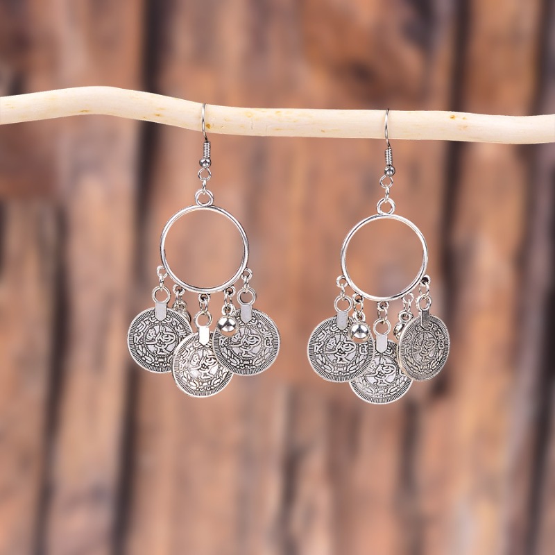 Vintage Ethno-Stil Münze kreis – Ethnic Fashion Co In Bewertung und Preis