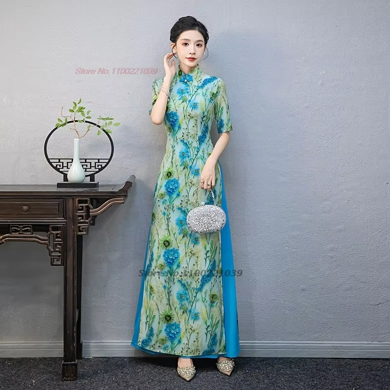 2026 Vietnam Aodai Kleid Natio – Ao Dai Vietnam Dress Bewertung und Preis