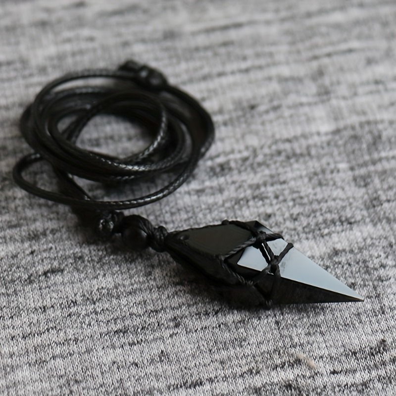 Schwarze Obsidian-Pfeilspitzen – Fashion Ethnic Wear For Men Bewertung und Preis