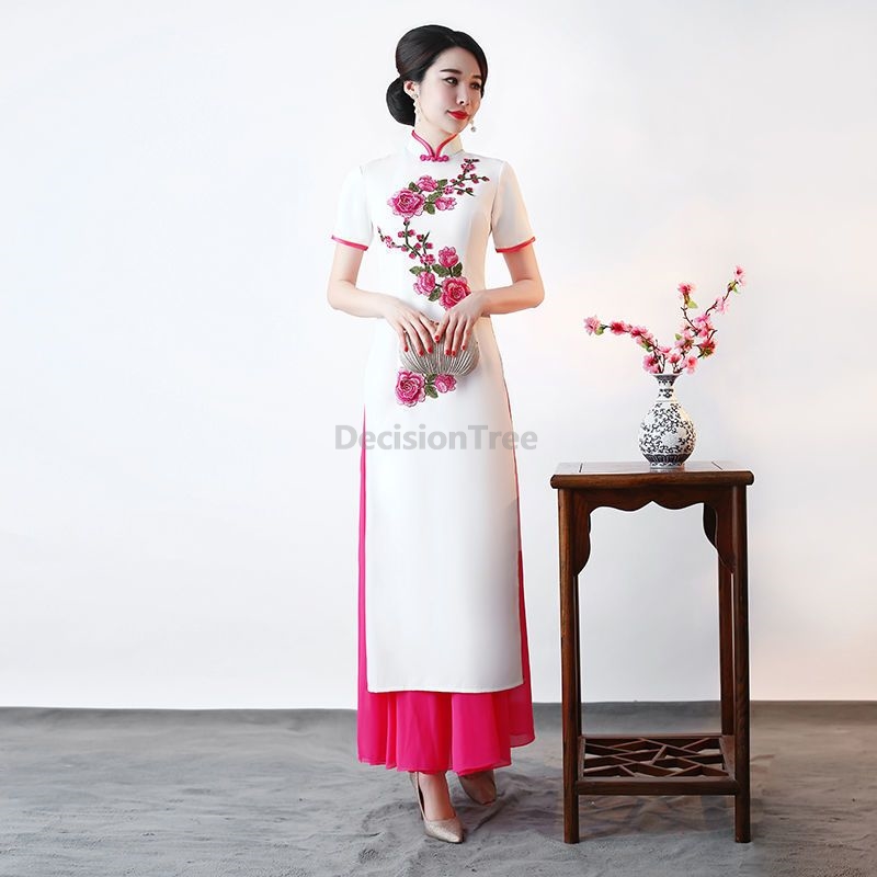 2026 Vietnam Aodai Vintage ver – Ao Dai Vietnam Dress Bewertung und Preis
