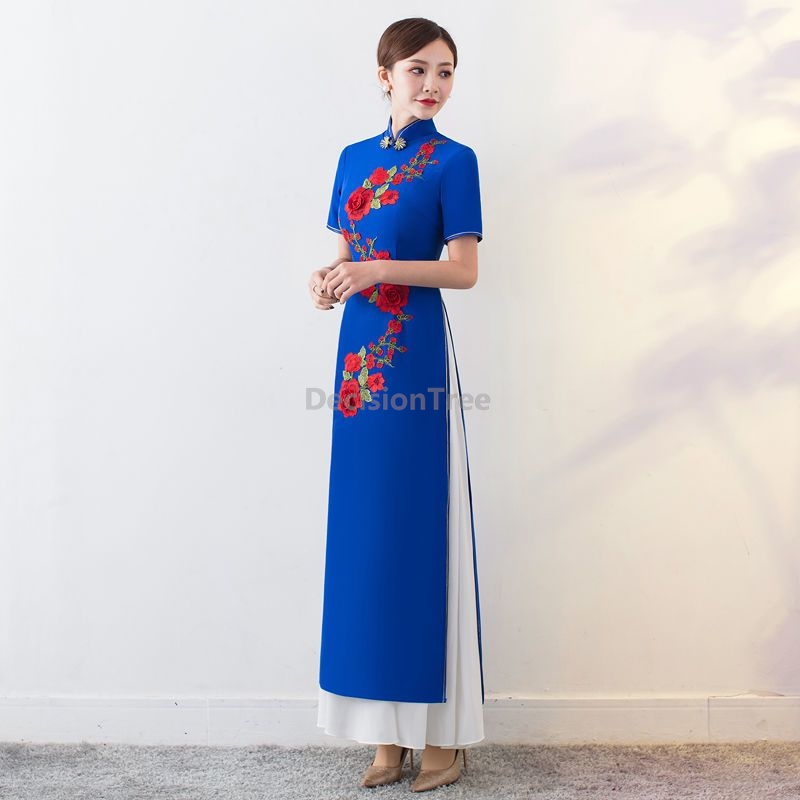2026 Vietnam Aodai Vintage ver – Ao Dai Vietnam Dress Bewertung und Preis