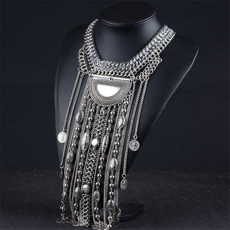 Mode Maxi Lange Quaste Aussage – Ethnic Fashion Co In Bewertung und Preis