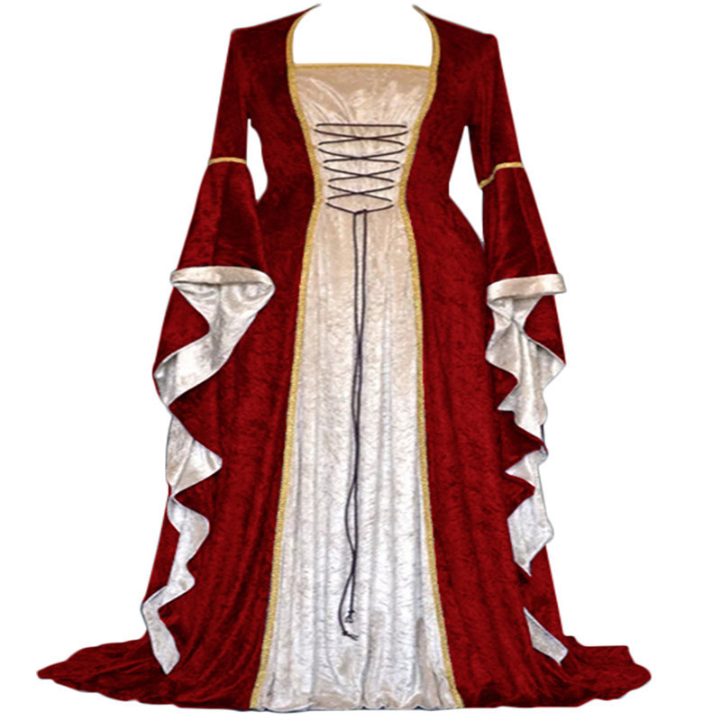 Retro Mittelalterliches Hofkle – Ethnic Gown Bewertung und Preis