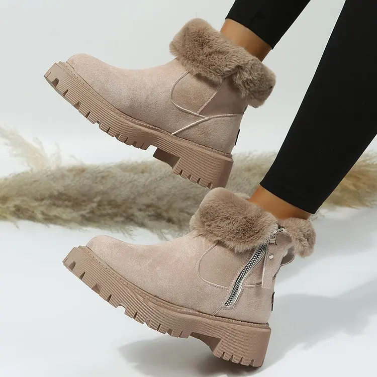 Damen Winter Schneestiefel War – Ethnic Fabric Bewertung und Preis