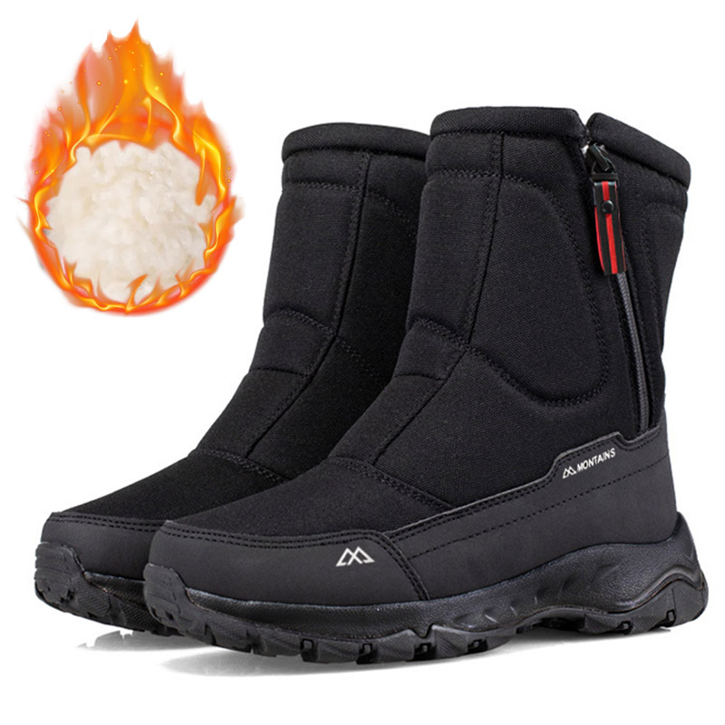 Herren-Winterstiefel, wasserdi – Ethnic Fabric Bewertung und Preis