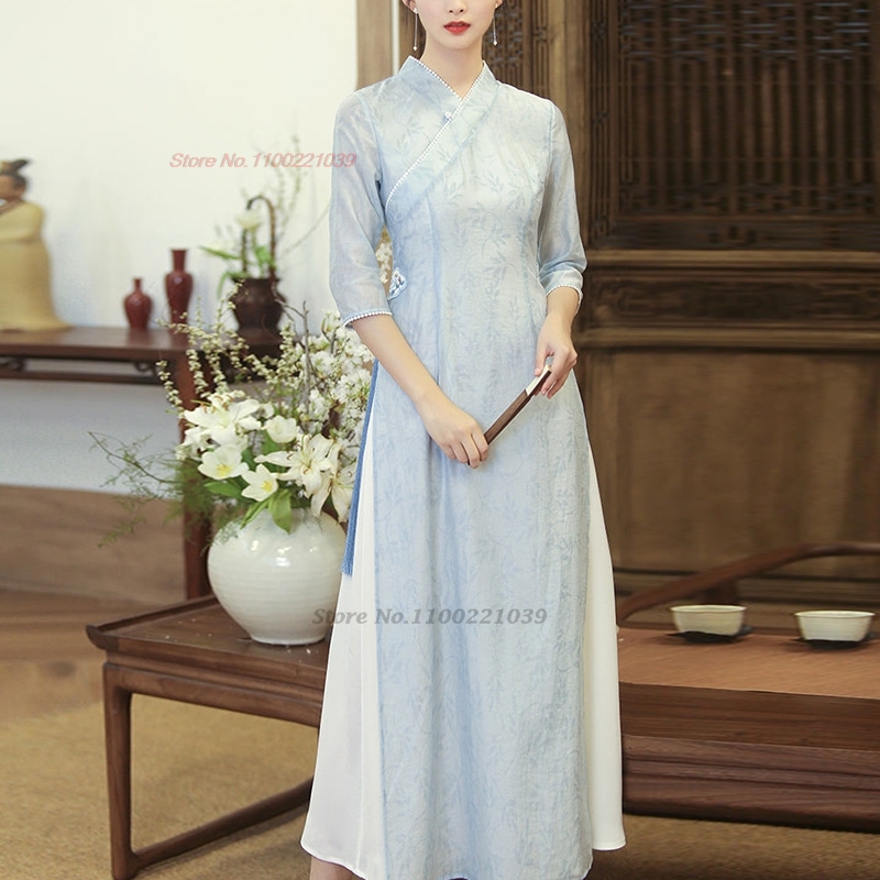 2026 Traditionelles Vietnamesi – Ao Dai Vietnam Dress Bewertung und Preis