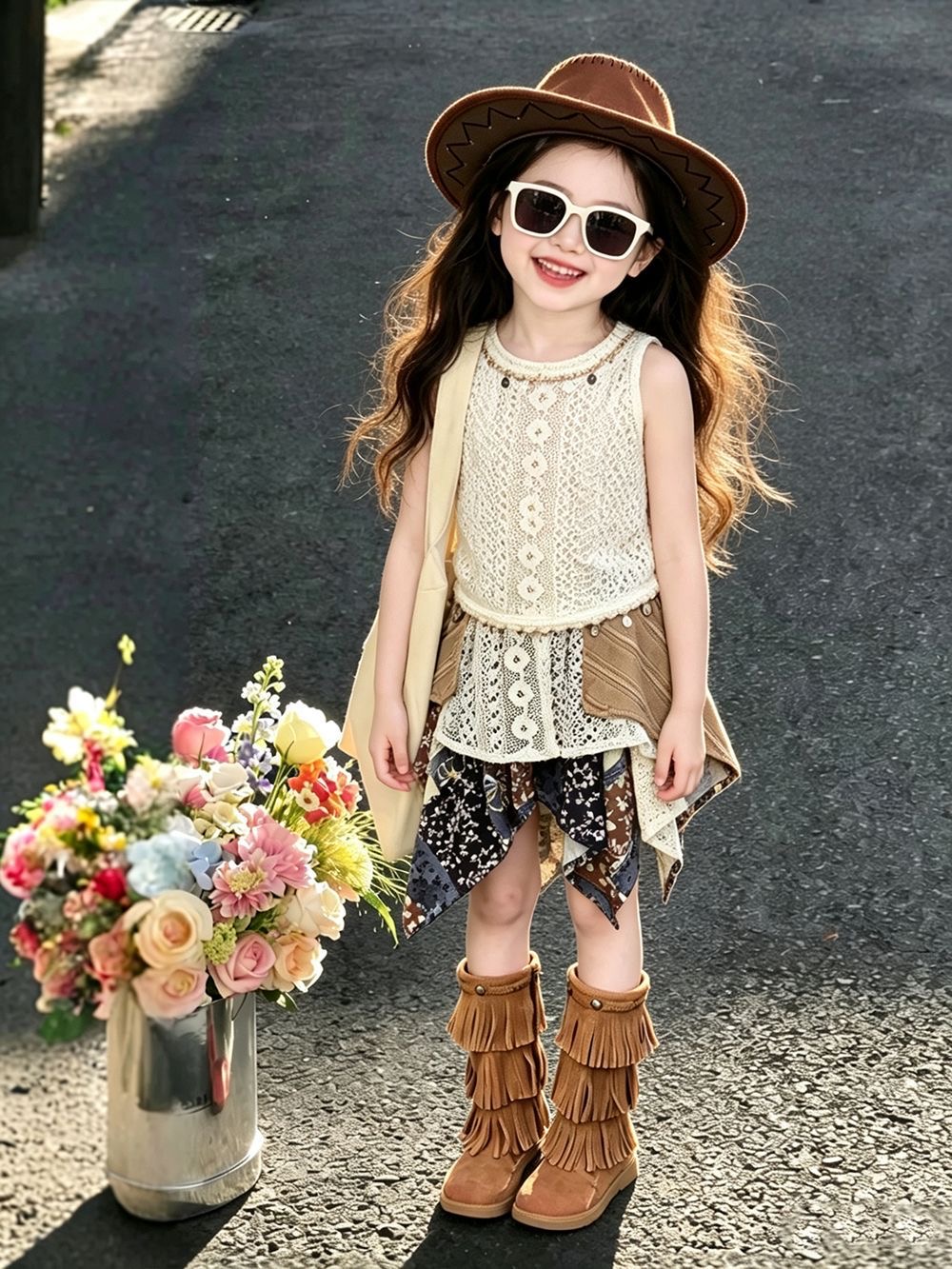 Mädchen Sommer-Outfit 2026 Neu – Kids Ethnic Fashion Bewertung und Preis