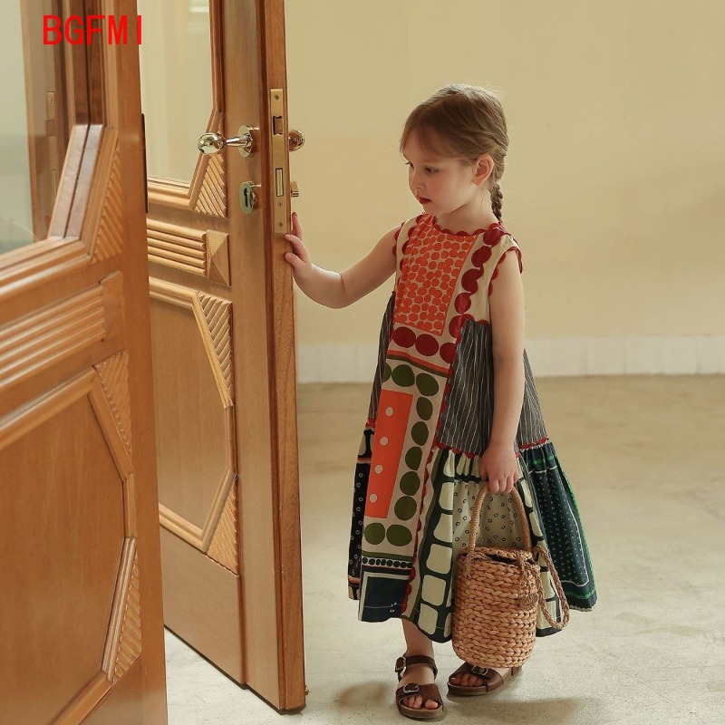 Mädchen Retro-Kleid 1-10 Jahre – Kids Ethnic Fashion Bewertung und Preis