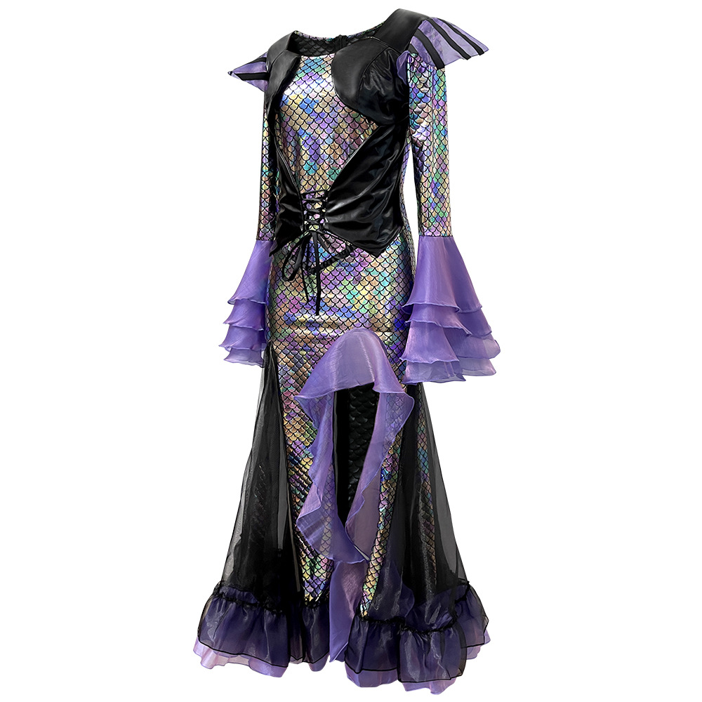 Dunkles Meerjungfrauen-Langkle – Ethnic Gown Bewertung und Preis