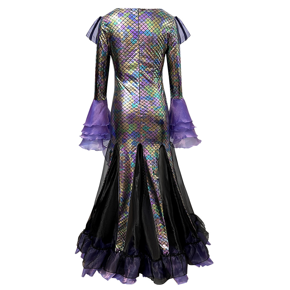 Dunkles Meerjungfrauen-Langkle – Ethnic Gown Bewertung und Preis